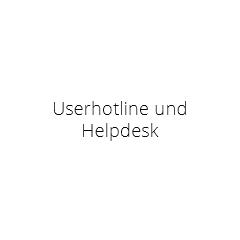 Userhotline und Helpdesk